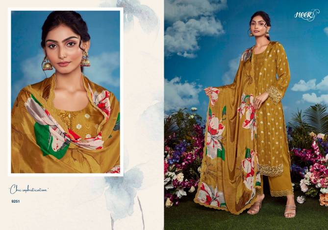 Heer Blossom By Kimora Weaving Masleen Printed Suits Wholesale Price In Surat
